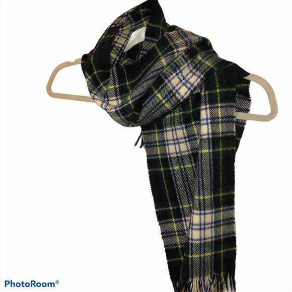 ohrbachs Scotland vintage wool Black Watch plaid - Picture 1 of 4